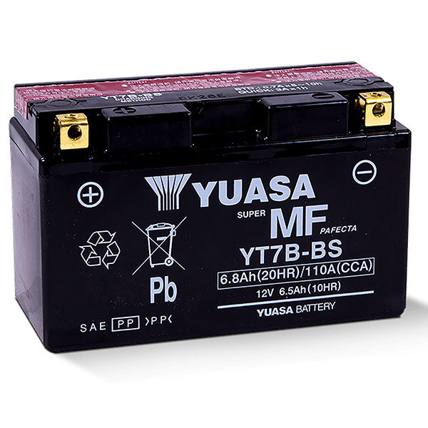 YUASA AGM BATTERY YT7B-BS YUAM62T7B