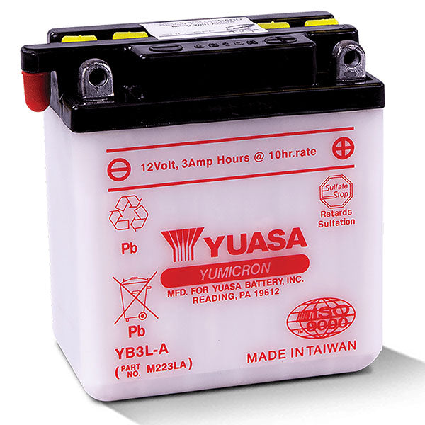 YUASA SERIES BATTERY YB3L-A YUAM223LA