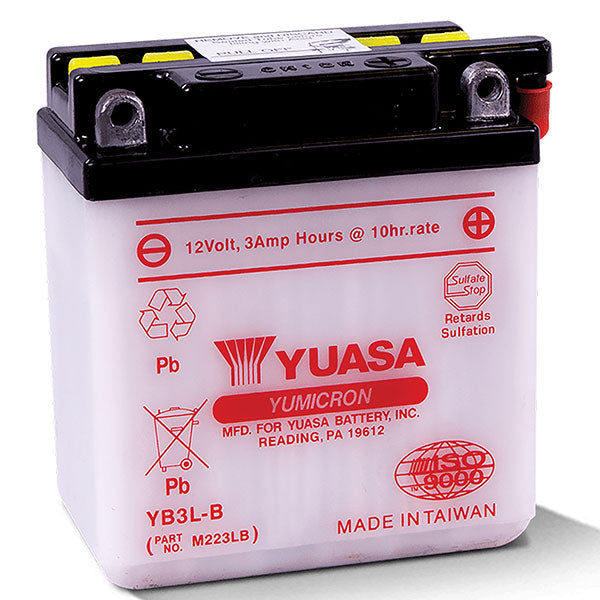 YUASA SERIES BATTERY YB3L-B YUAM223LB