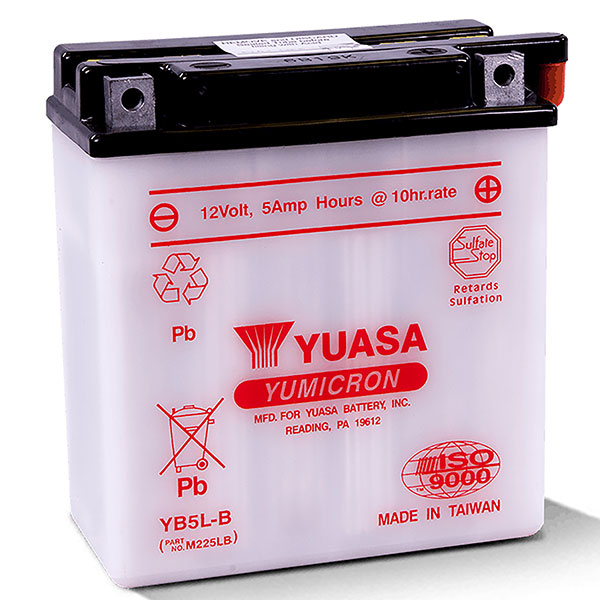 YUASA YUMICRON HIGH PERFORMANCE BATTERY YB5L-B YUAM225LB