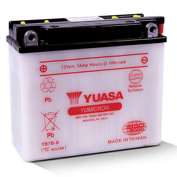 YUASA YUMICRON HIGH PERFORMANCE BATTERY YB7B-B YUAM227BB