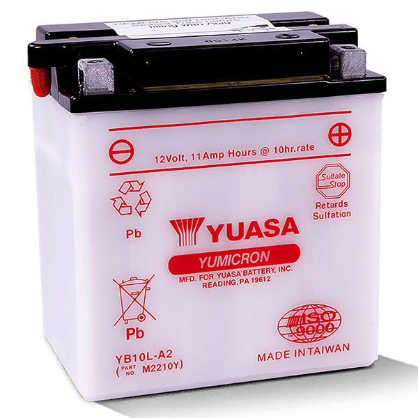 YUASA YUMICRON HIGH PERFORMANCE BATTERY YB10L-A2 YUAM2210Y
