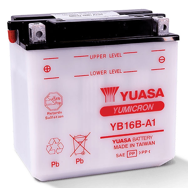 YUASA YUMICRON HIGH PERFORMANCE BATTERY YB16B-A1 YUAM22161