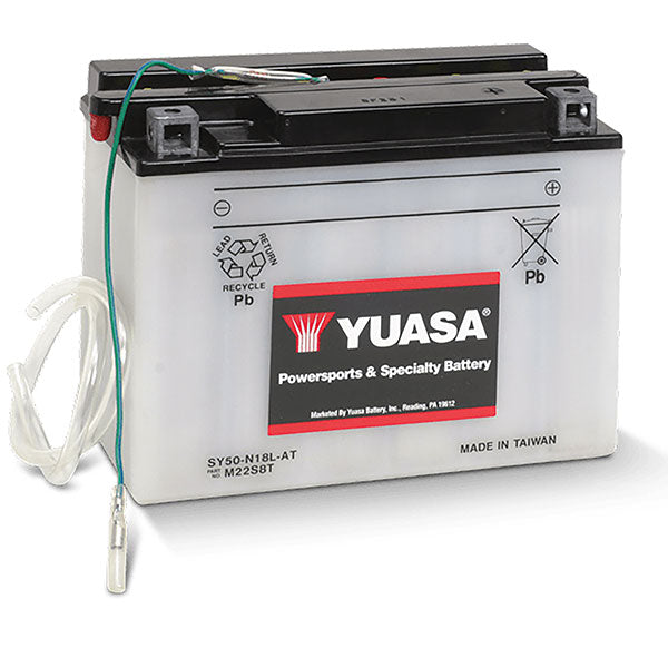 YUASA CONVENTIONAL BATTERY SY50-N18L-AT YUAM22S8T