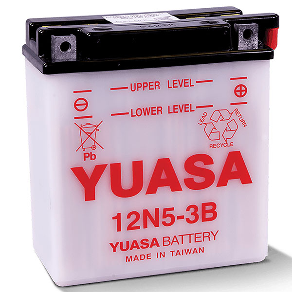 YUASA CONVENTIONAL BATTERY 12N5-3B YUAM2253B