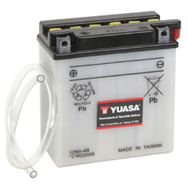 YUASA CONVENTIONAL BATTERY 12N5-4B YUAM2250B
