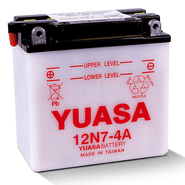 YUASA CONVENTIONAL BATTERY 12N7-4A YUAM2274A