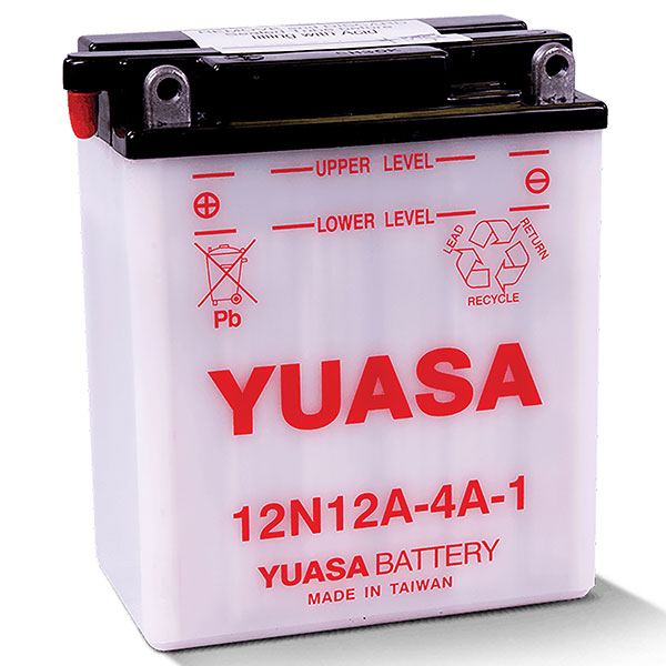 YUASA CONVENTIONAL BATTERY 12N12A-4A-1 YUAM2221B