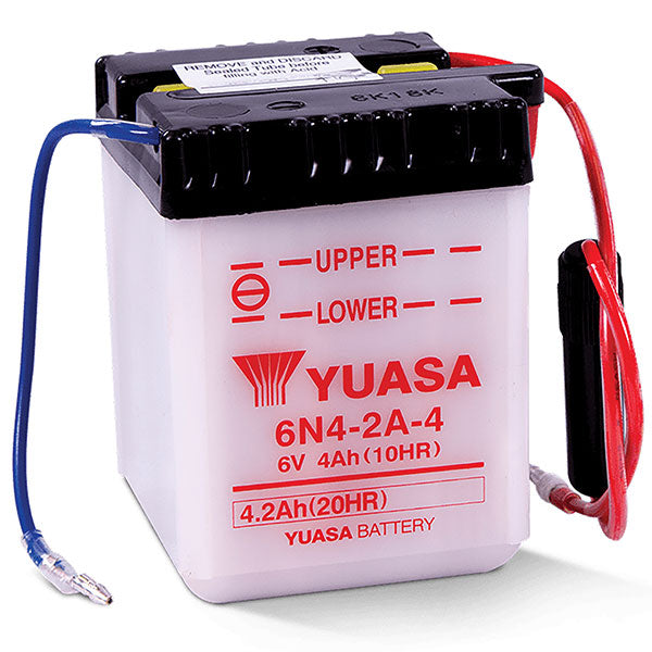YUASA CONVENTIONAL BATTERY 6N4-2A-4 YUAM2644A