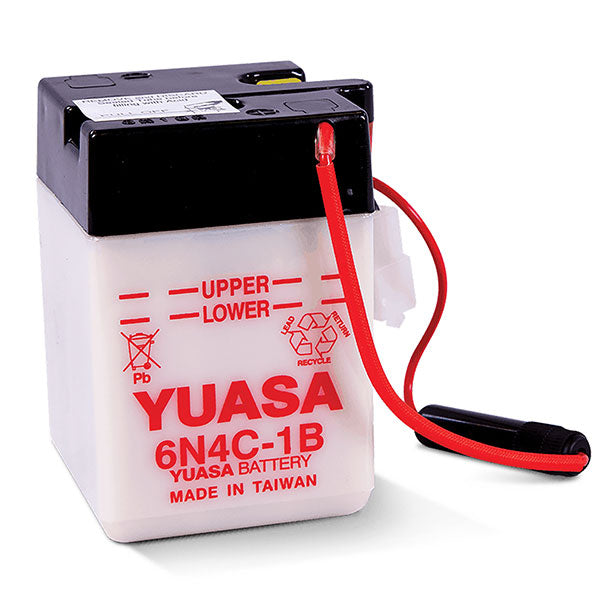YUASA CONVENTIONAL BATTERY 6N4C-1B YUAM26C4B