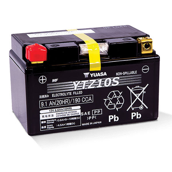 YUASA YTZ SERIES BATTERY YTZ10S (FA) YUAM7210A