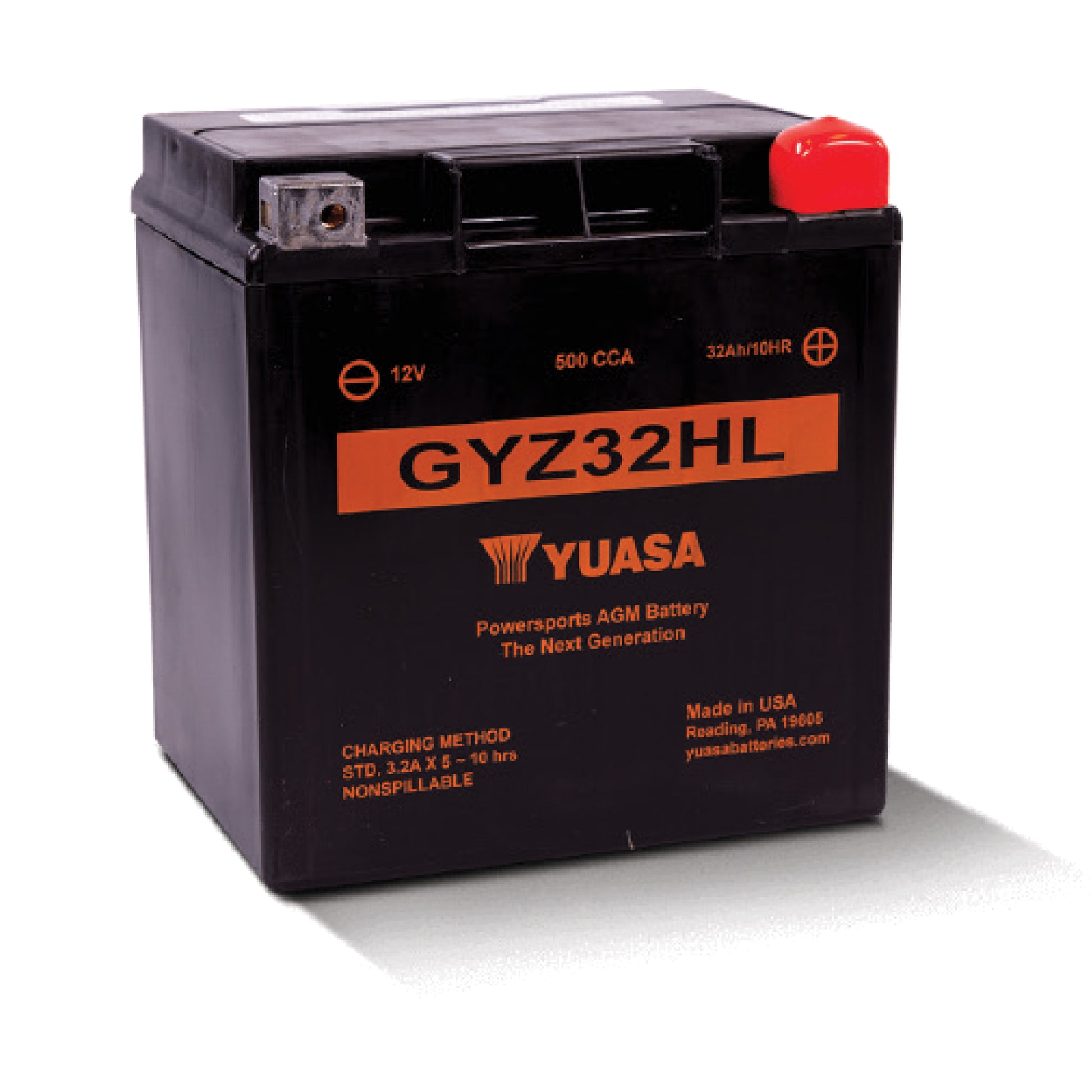 YUASA GYZ SERIES BATTERY GYZ32HL (FA) YUAM732GHL
