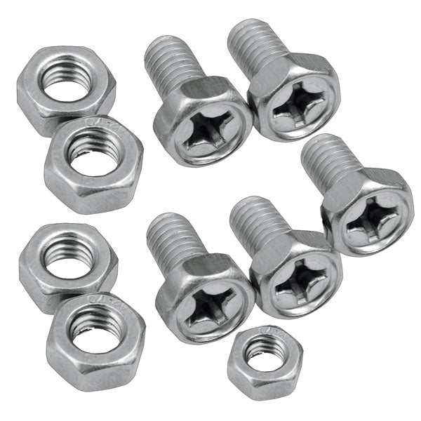 YUASA BATTERY BOLTS - 6 X 11 MM (5-PACK) PACKSSF6M PACKSSF6M