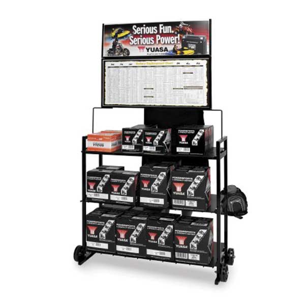 YUASA LARGE DISPLAY RACK  YUASARACK