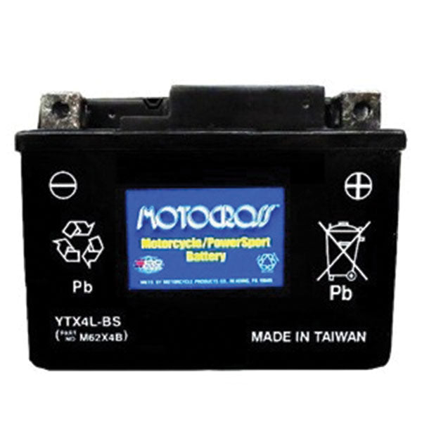 MOTOCROSS AGM BATTERY YTX4L-BS MOFM62X4B