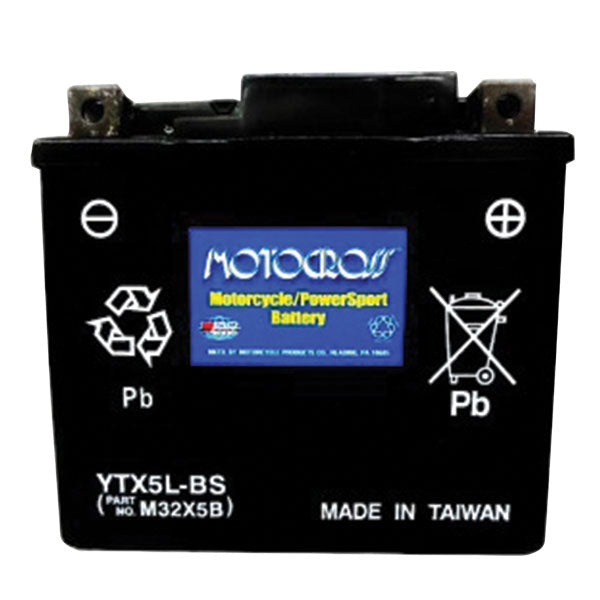 MOTOCROSS AGM BATTERY YTX5L-BS MOFM32X5B