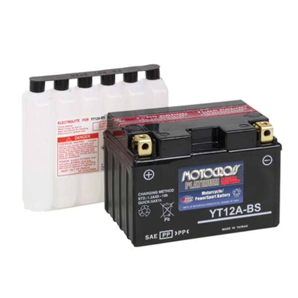 MOTOCROSS AGM BATTERY YT12A-BS MOSM32ABS