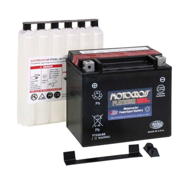 MOTOCROSS AGM BATTERY YTX20-BS MOSM32RBS