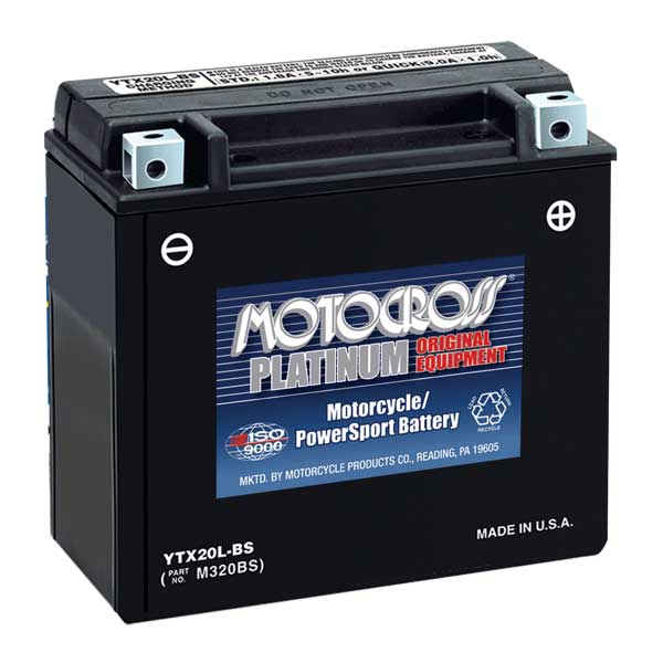 MOTOCROSS AGM BATTERY YTX20L-BS MOFM320BS