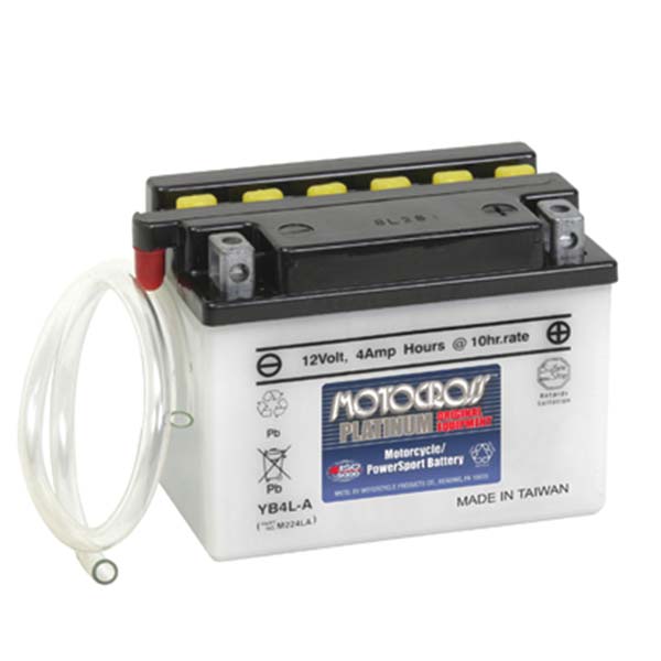 MOTOCROSS YUMICRON BATTERY YB4L-A YUAM224LA