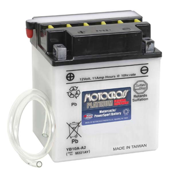 MOTOCROSS YUMICRON BATTERY YB10A-A2 MOFM221AY