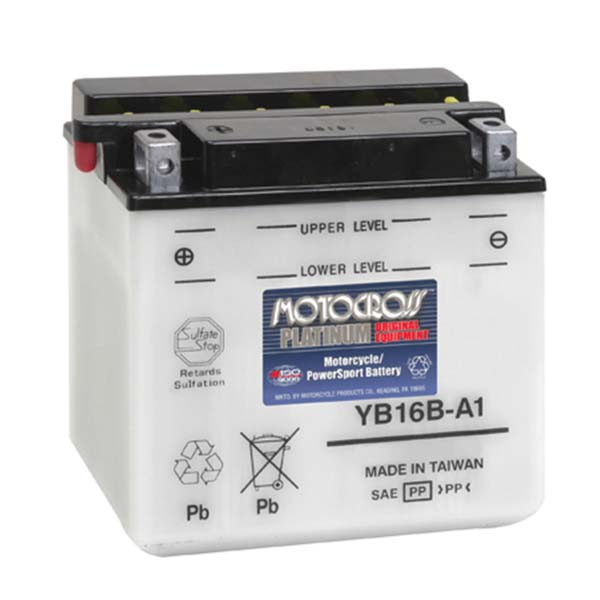 MOTOCROSS YUMICRON BATTERY YB16B-A1 MOTM22161
