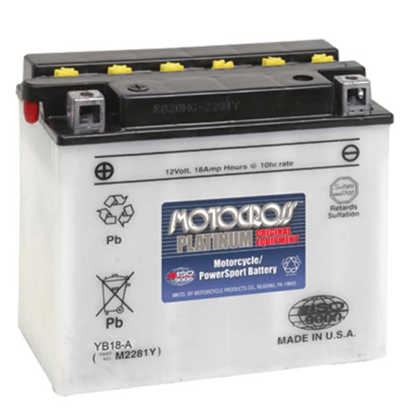 MOTOCROSS YUMICRON BATTERY YB18-A MOTM2281Y