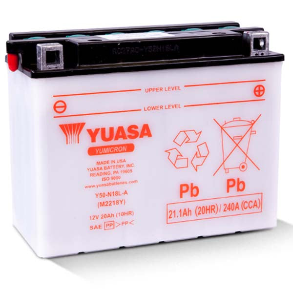 MOTOCROSS YUMICRON BATTERY Y50-N18L-A MOTM2218Y