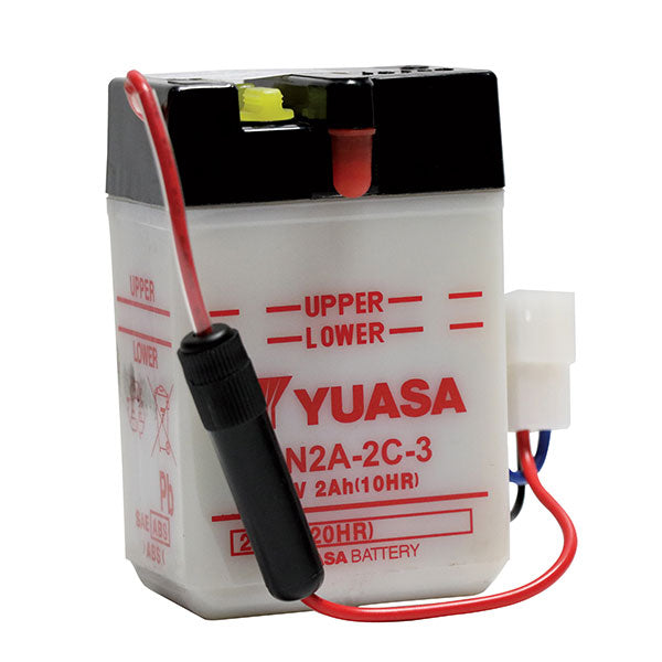 MOTOCROSS CONVENTIONAL BATTERY 6N2A-2C-3 YUAM262C3