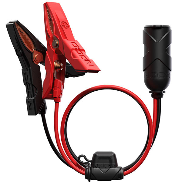 NOCO 12 VOLT PLUG WITH BATTERY CLAMPS  GC017