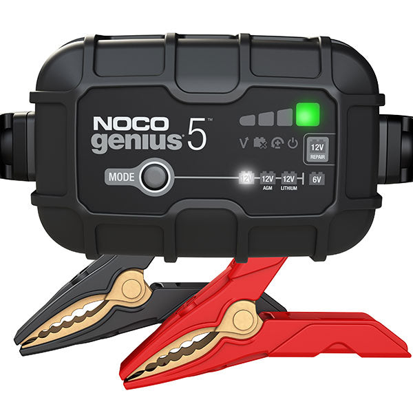 NOCO GENIUS 5 BATTERY CHARGER & MAINTAINER 5A GENIUS5