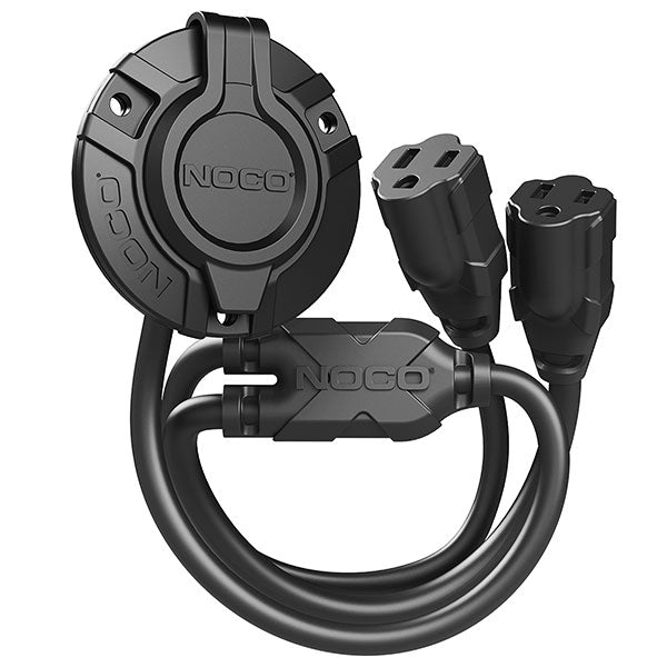 NOCO GCP2 AC PORT PLUG & DUAL 18" EXTENSION CORD  GCP2