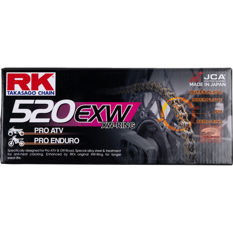 RK 520EXWX120 PERFORMANCE XW-RING CHAIN 520EXW-120