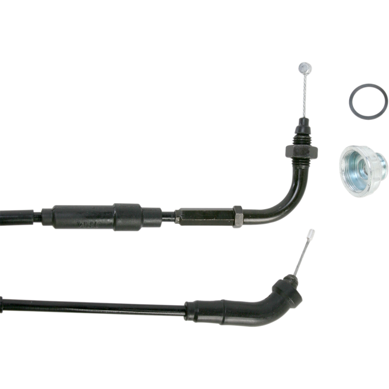 MOTION PRO THROTTLE CABLE BLACK VINYL W/CAP 02-0489