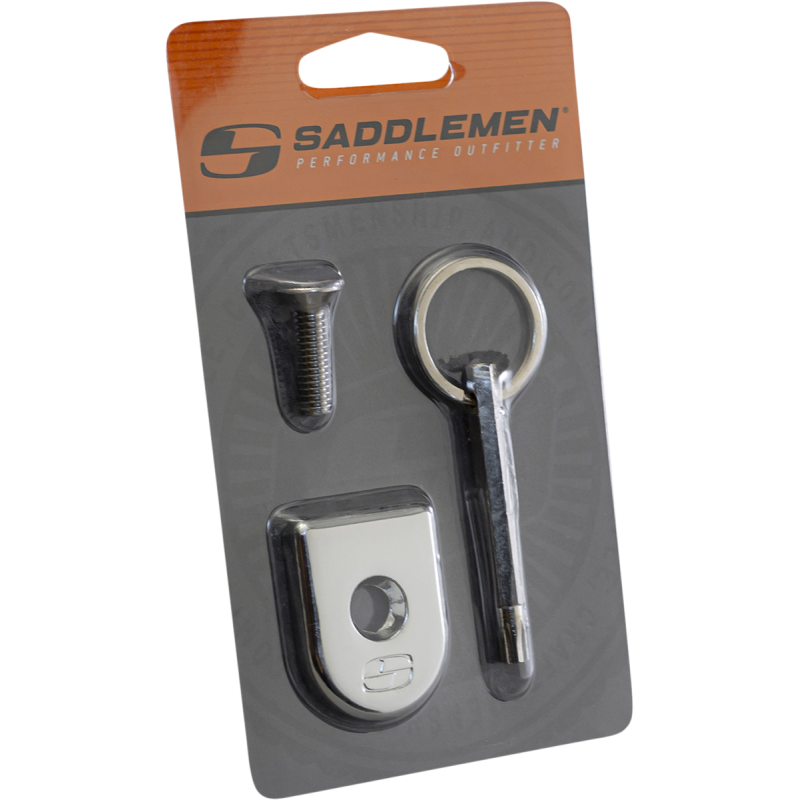 SADDLEMEN SCREW SEAT SECURITY CHRME 8911C
