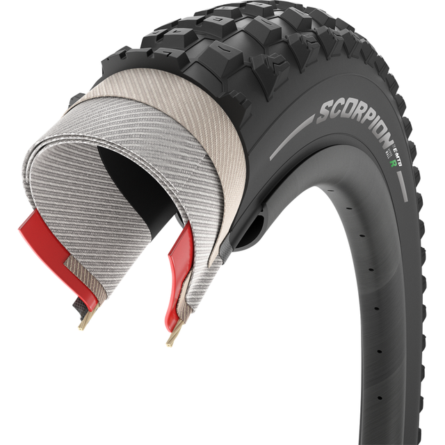 PIRELLI 29X2.6 SCORPION R S 60 TPI TLR FOLD FRONT EBK/MTB 3873200