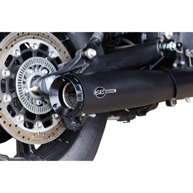 S&S CYCLE EXH 2:1 GN BK SCT 19-22 4111-266