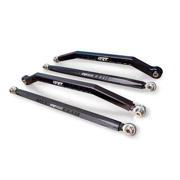 DRT MOTORSPORTS RADIUS ROD H-CLEAR SET ALU BK 64" POL 20010RR62201
