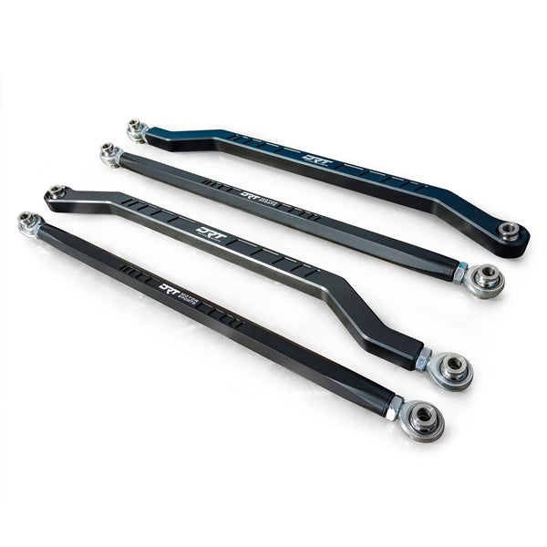 DRT MOTORSPORTS RADIUS ROD H-CLEAR SET ALU BK POL 20010RR66201