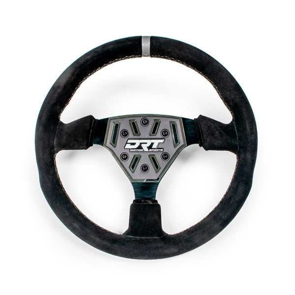 DRT MOTORSPORTS 330MM ROUND STEERING WHEEL - SUEDE 10005SW02301