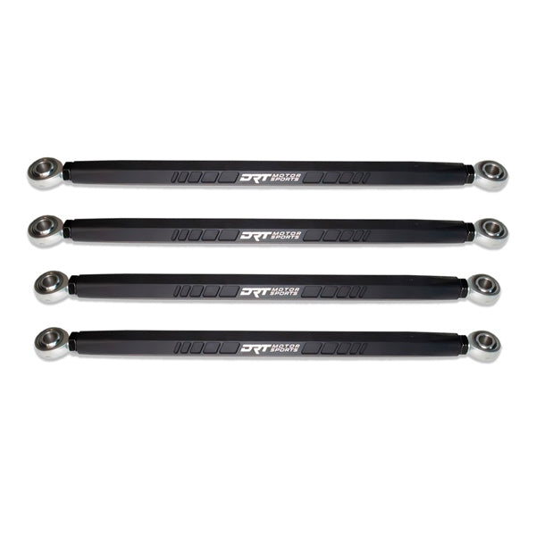 DRT MOTORSPORTS RADIUS ROD HEX BAR KIT BK POL 20010RR03201