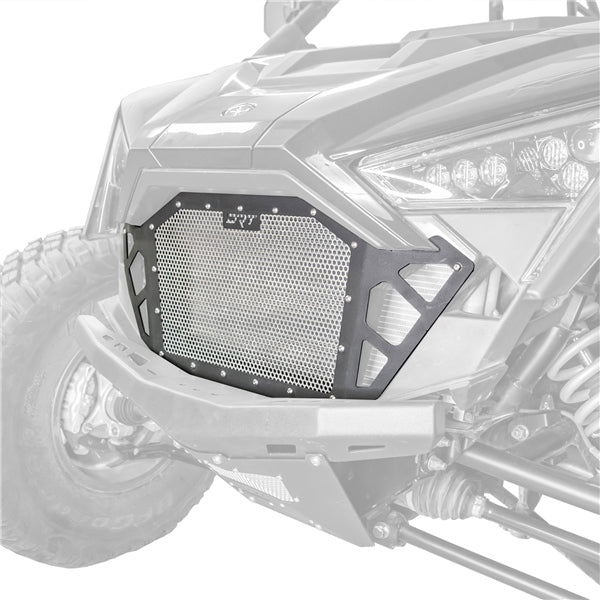DRT MOTORSPORTS GRILL ALU FT BK POL RZRPROFG1