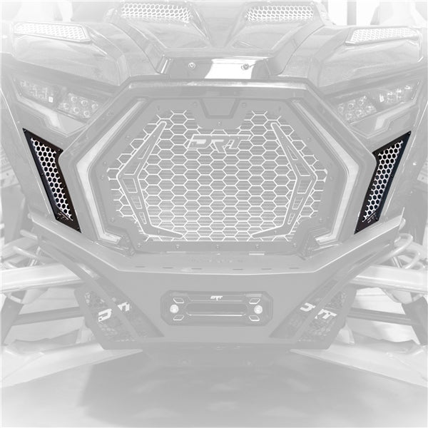 DRT MOTORSPORTS GRILL LOWER FT ALU KIT BK POL 20005FG09101