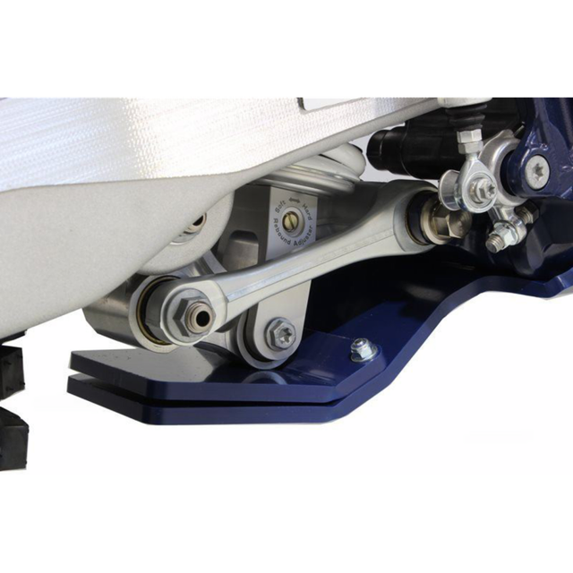 AXP RACING XTR SKIDPLATE 8MM HUS TE250-300 BLUE AX1571