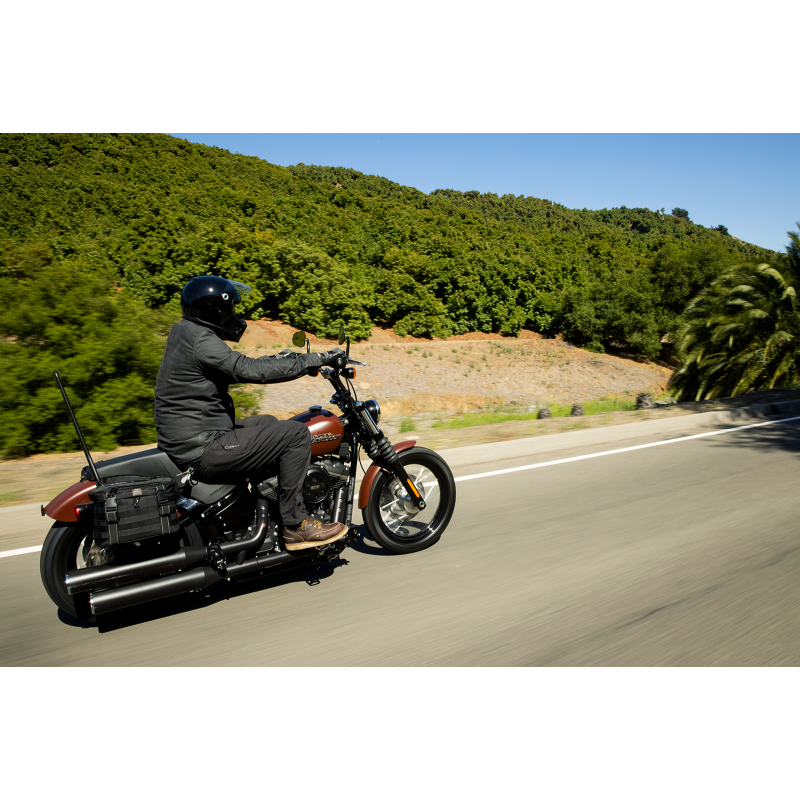 BILTWELL EXFIL-18 SADDLEBAGS BLACK 3011-01