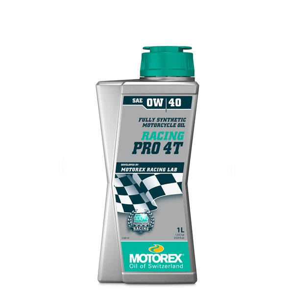 MOTOREX OIL RACING PRO 4T 0W40 FULL SYNT 1L 308255