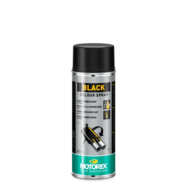 MOTOREX COLOUR SPRAY BK 400ML 403082