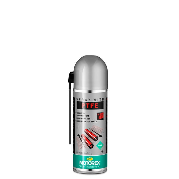 MOTOREX DRY LUBRICANT SPRAY W/PTFE 200ML 302349