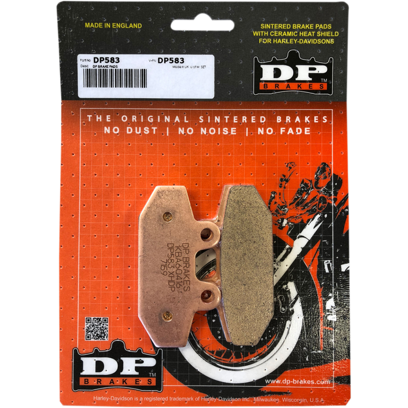 DP BRAKES DP583 STANDARD COMPOUND BRAKE PAD SET DP583