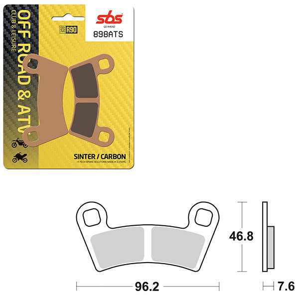 SBS SINTER BRAKE PAD  6460898100